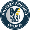 Military Friendly - 2021 Gold Employer Logo